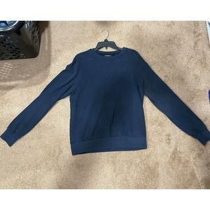 Calvin Klein Dress Sweater Navy Blue Large Men's